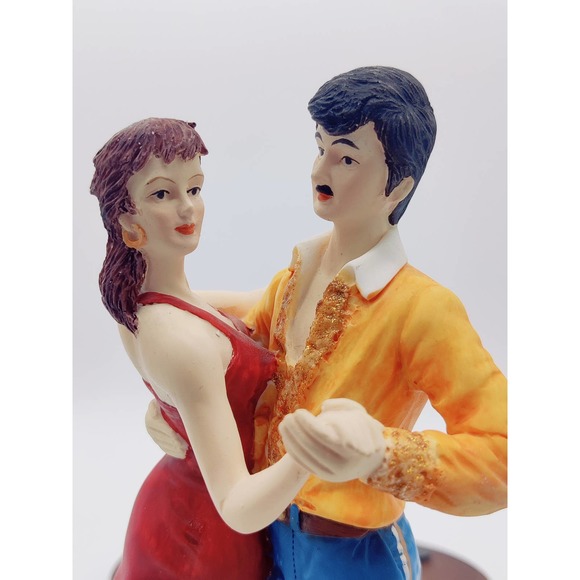 Vintage Tango 10" Dance Sculpture 1989 A.E.P. Albert E Price Bellmawr New Jersey - Picture 12 of 16